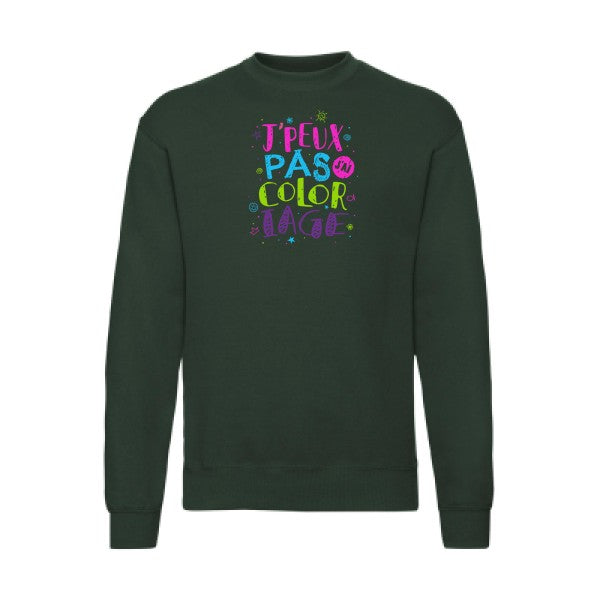 J'peux pas j'ai coloriage Fruit of the loom 280 g/m² Sweat shirt