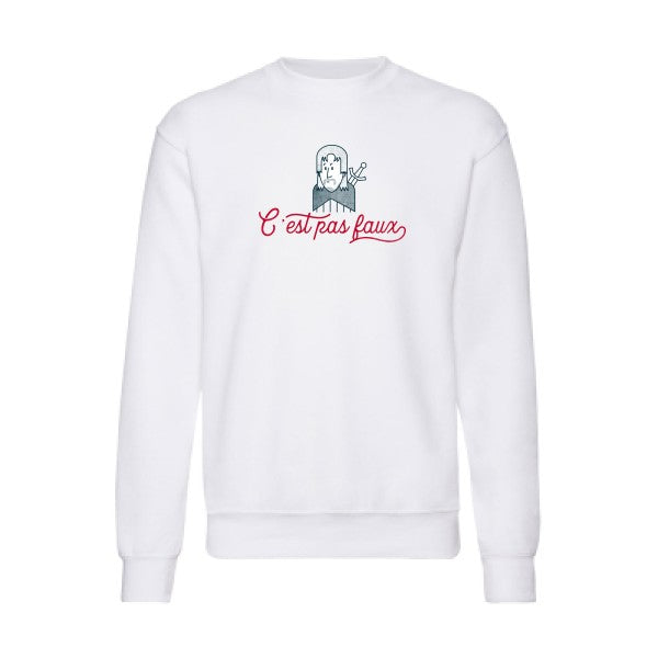 C'est pas faux Fruit of the loom 280 g/m² Sweat shirt