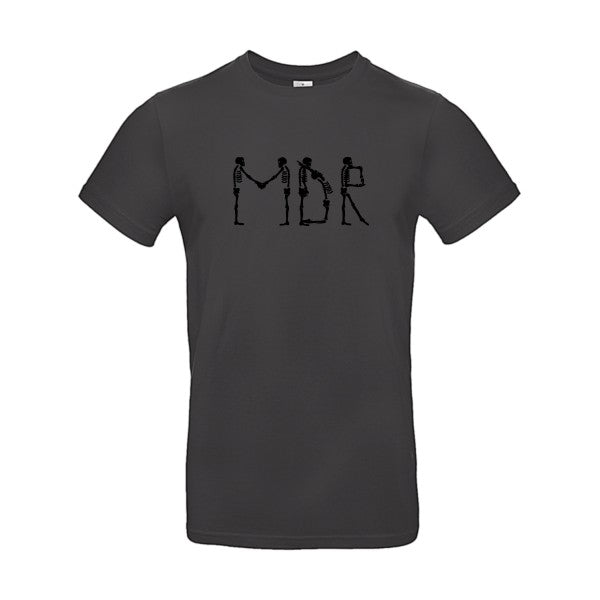 MDR flex noir B&C - E190 T-shirt|Used Black||2XL