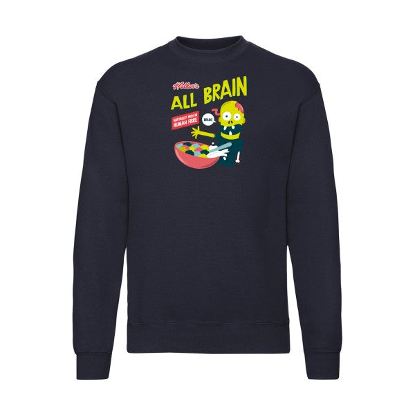 All brain Fruit of the loom 280 g/m² Sweat shirt