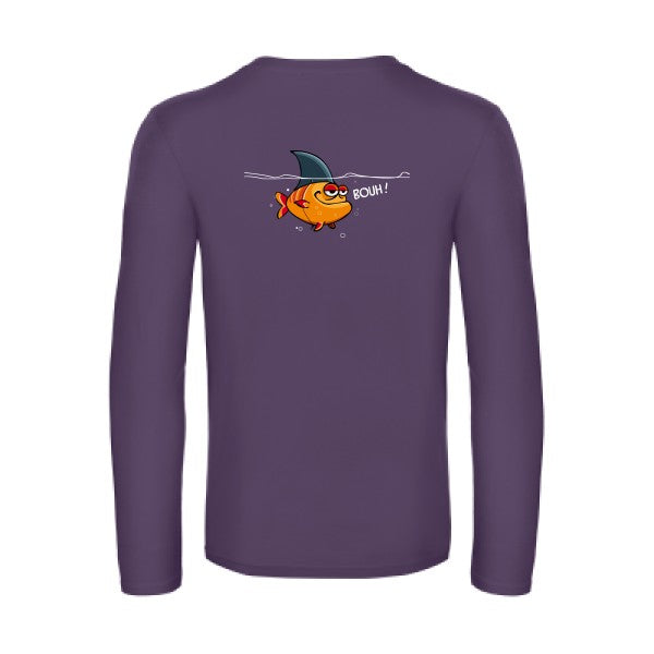 bouh!-t-shirt-manches-longues-original-humour -Urban Purple