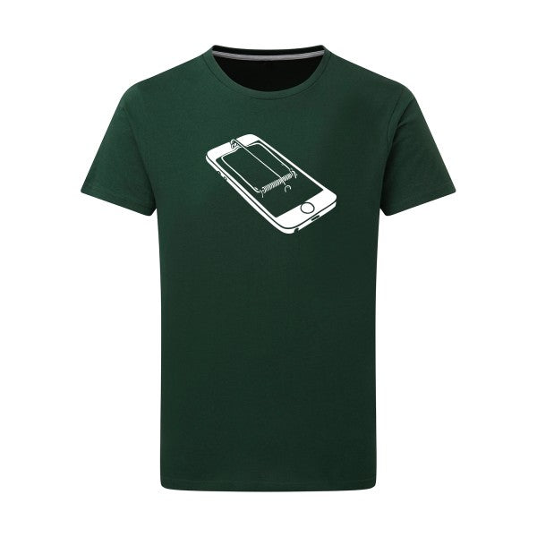 Piège - Flex Blanc Tshirt original Bottle Green  2XL