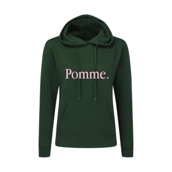 Pub Subliminale Rose |Sweat original à capuche Femme