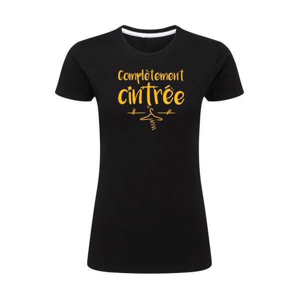 Complètement cintré  |jaune Or |T shirt original femme|SG