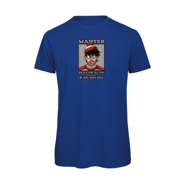 T-shirt humour original ou est il T Shirt couleur Royal Blue