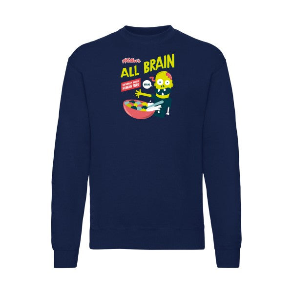 All brain Fruit of the loom 280 g/m² Sweat shirt