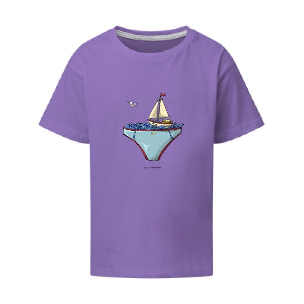 Ta mer en slip SG - Kids T-shirt enfant Aster Purple Taille 152 (11-12/2XL)