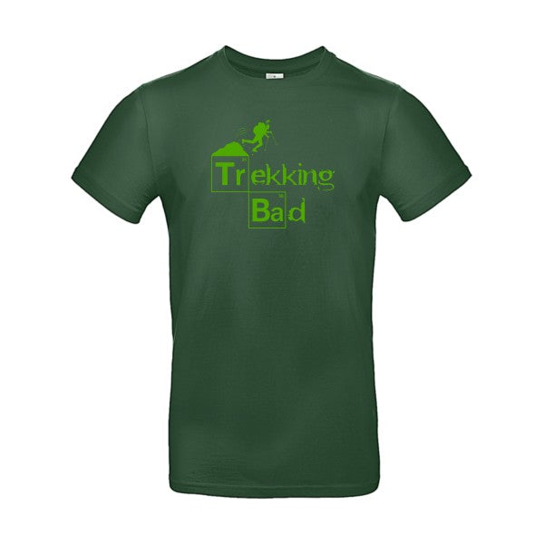 Trekking bad flex Vert pomme B&C - E190 T-shirt|Bottle Green||2XL