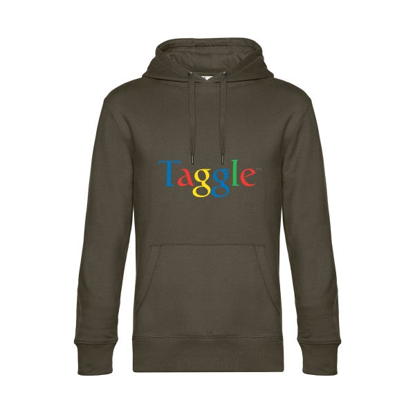 Taggle- Sweat à capuche original Khaki - RueDuTeeshirt