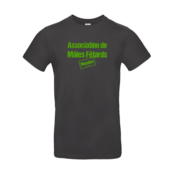 Association de Mâles Fêtards Flex Vert pomme |E190 T-shirt|Used Black||2XL