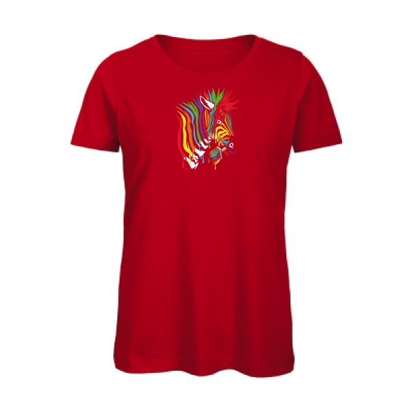 Anticonformiste- - t-shirt original femme Red