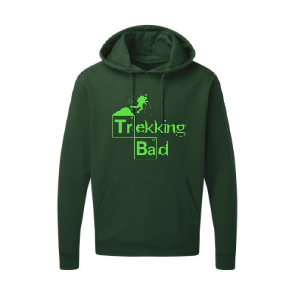 Trekking bad Vert fluo SG - Hooded Sweatshirt Sweat capuche