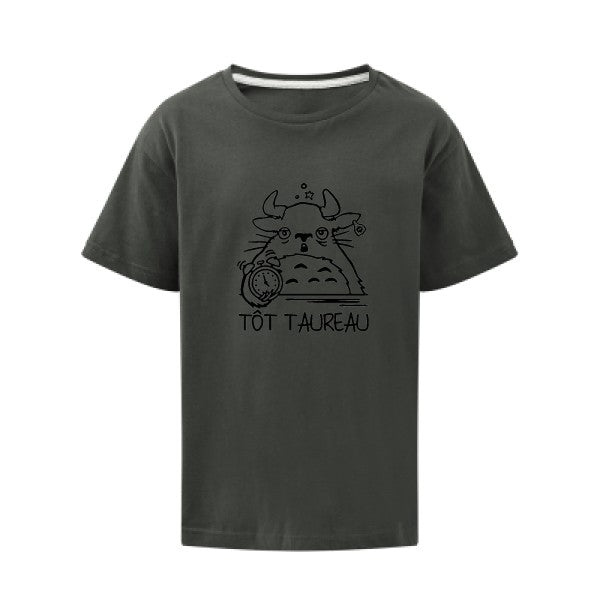 Tot Taureau SG - Kids T-shirt enfant Charcoal Taille 152 (11-12/2XL)