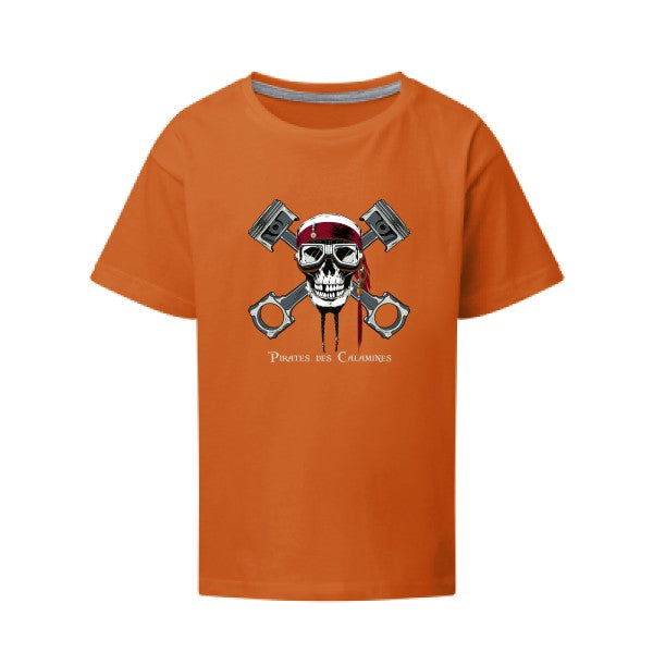 Pirates des Calamines SG - Kids T-shirt enfant Orange Taille 152 (11-12/2XL)