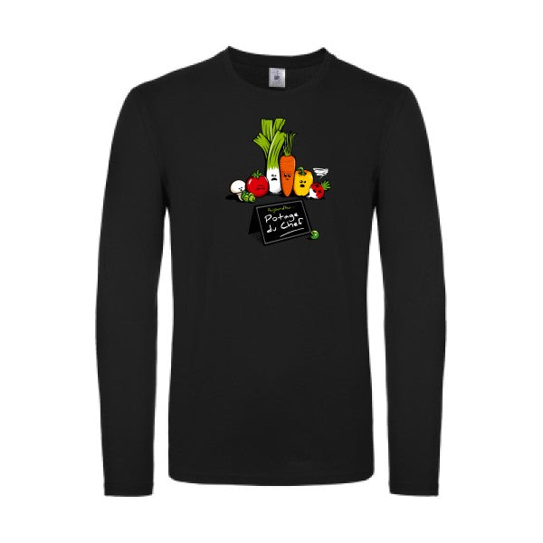 Maxi-Chef B&C - E150 LSL T-shirt manches longues léger