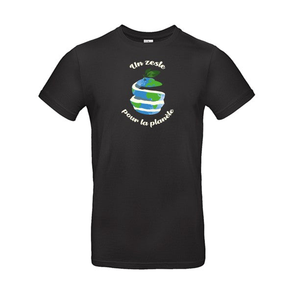 T-shirt humour original Un P Tit Zeste T Shirt couleur Black