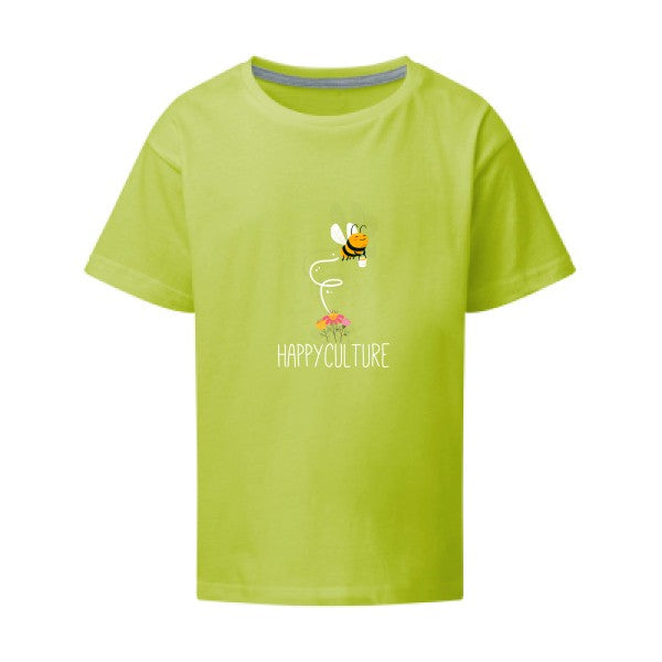 happy SG - Kids T-shirt enfant Lime Taille 152 (11-12/2XL)