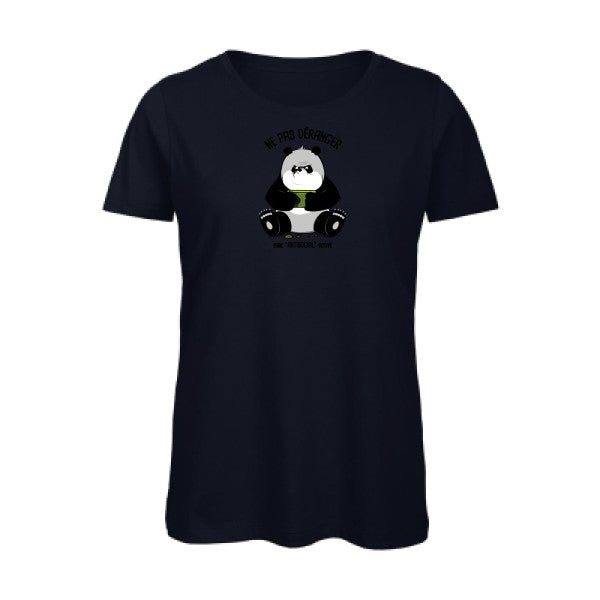 Ne-pas-deranger- - t-shirt original femme Navy