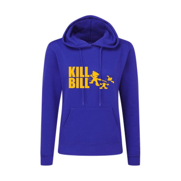 kill bill jaune Or |Sweat original à capuche Femme