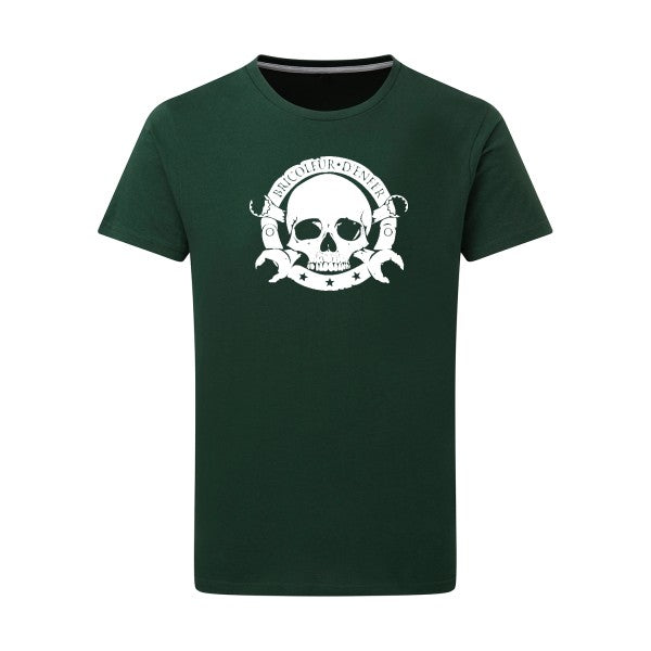 bricoleur d'enfer - Flex Blanc Tshirt original Bottle Green  2XL