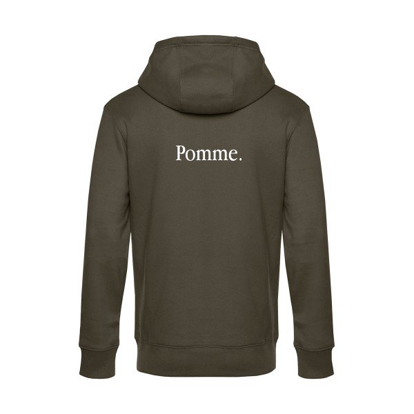 Pub-Subliminale sweat shirt original Khaki flex Blanc impression Dos
