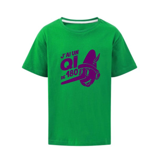 Quotient intellectuel Flex Violet SG - Kids T-shirt enfant Kelly Green Taille 140 (9-10/XL)