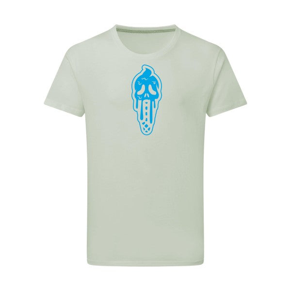 Ice Scream - Flex bleu clair Tshirt original Pastel Macchiato  2XL