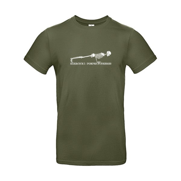 POMPES FUNÈBRES |E190 T-shirt|Urban Khaki||2XL