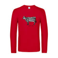 drole-de-zebre-t-shirt-manches-longues-original-humour -Red