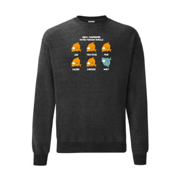 Mieux comprendre votre poisson bubulle Fruit of the loom 280 g/m² Sweat shirt