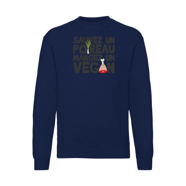 vegan/poireau Fruit of the loom 280 g/m² Sweat shirt