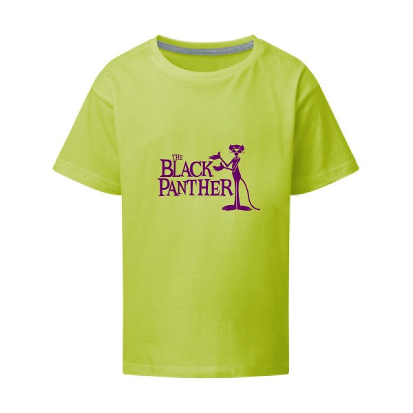 The black panther Flex Violet SG - Kids T-shirt enfant Lime Taille 152 (11-12/2XL)