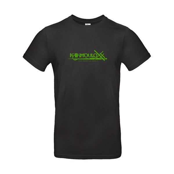 KAAMOULOXX ! flex Vert pomme B&C - E190 T-shirt|Black||5XL