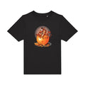 t-shirt humour enfant -Dragon-surprise- couleur  Black