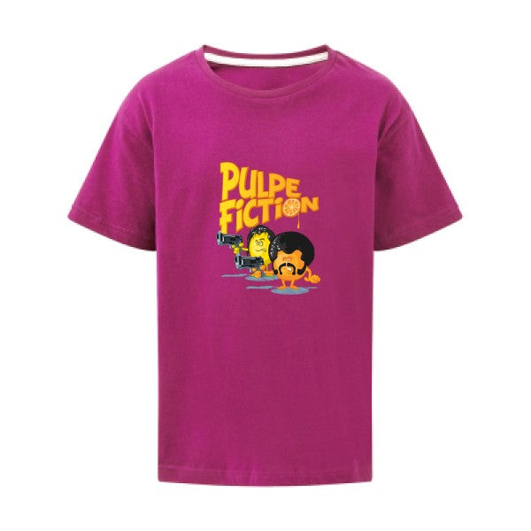 Pulpe Fiction SG - Kids T-shirt enfant Dark Pink Taille 152 (11-12/2XL)