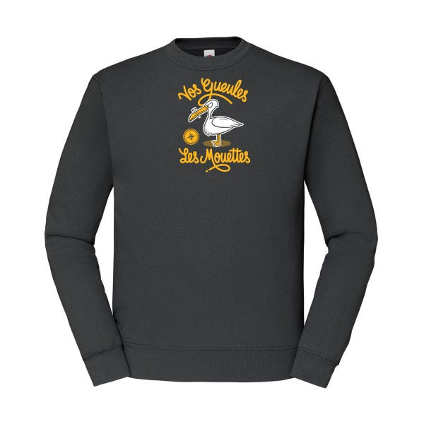 Vos gueules les mouettes Fruit of the loom 280 g/m² Sweat shirt