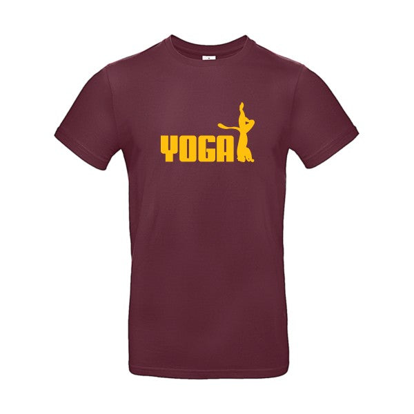 YOGAFlex jaune or - E190 T-shirt|Burgundy||2XL