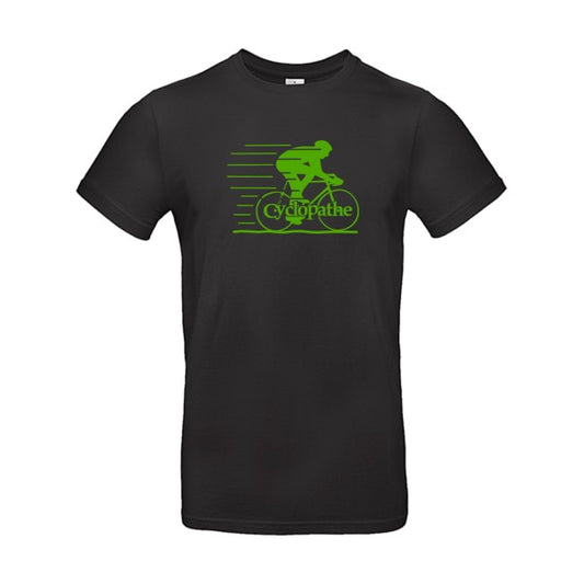 CYCLOPATHE ! Flex Vert pomme |E190 T-shirt|Black||5XL