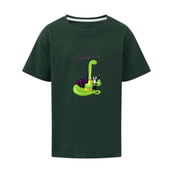 Diplodocus Pocus SG - Kids T-shirt enfant Bottle Green Taille 152 (11-12/2XL)