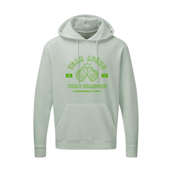 Team apéro Vert pomme SG - Hooded Sweatshirt Sweat capuche