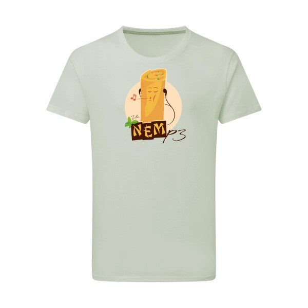 T-shirt homme NEMp3 - T-shirt original pour les mélomanes Pastel Macchiato 2XL