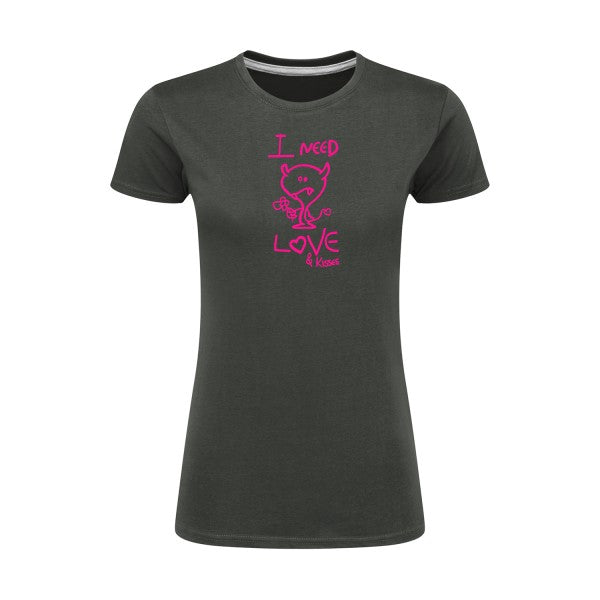 LOVER | Rose Fluo |T shirt original femme|SG