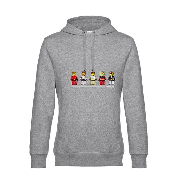 Old-Boys-Toys- Sweat à capuche original Heather Grey - RueDuTeeshirt