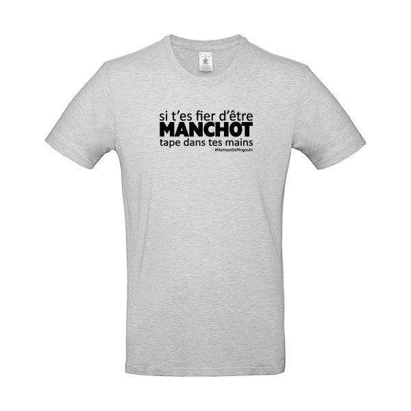 ManchotFlex noir - E190 T-shirt|Ash||2XL