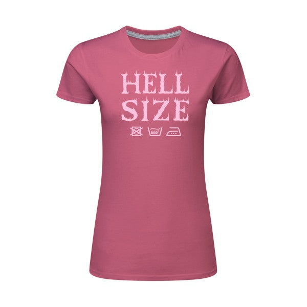 HELL SIZE ! Rose |T shirt original femme|SG