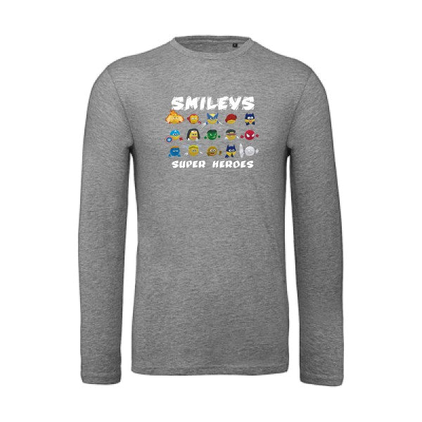 Super Smileys | T-shirt original LSL Sport Grey 2XL