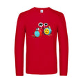 yo-yo-t-shirt-manches-longues-original-humour -Red