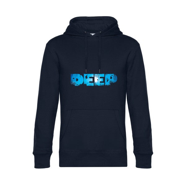deep- Sweat à capuche original Navy Blue - RueDuTeeshirt