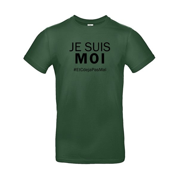 Je suis moiFlex noir - E190 T-shirt|Bottle Green||2XL