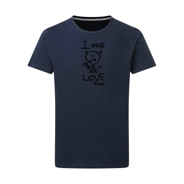 LOVER - Flex noir Tshirt original Denim  XL